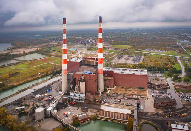 EPA toxic site along river near Detroit